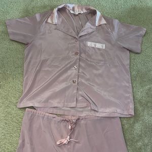 Victoria Secret Silk PJ Set